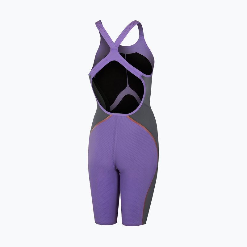 Speedo Fastskin LZR Pure Intent Openback Kneeskin női egyrészes fürdőruha lila 8-11974H545 2