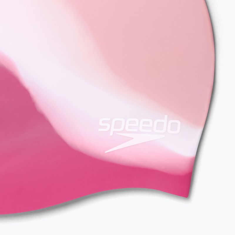 Speedo Multi Colour Silicone Junior gyermek sapka rózsaszín 8-00236714575 4