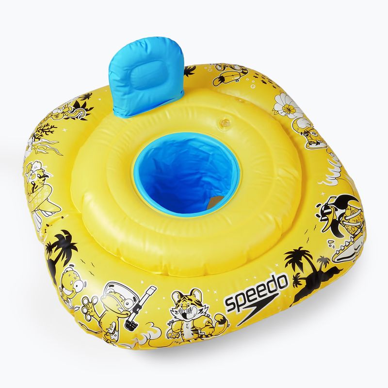 Csecsemő úszógumi Speedo Character Swim Seat 0-1 ülőkével yellow/blue