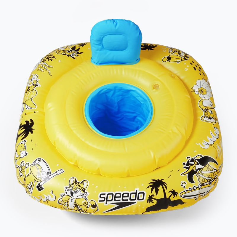 Csecsemő úszógumi Speedo Character Swim Seat 0-1 ülőkével yellow/blue 2