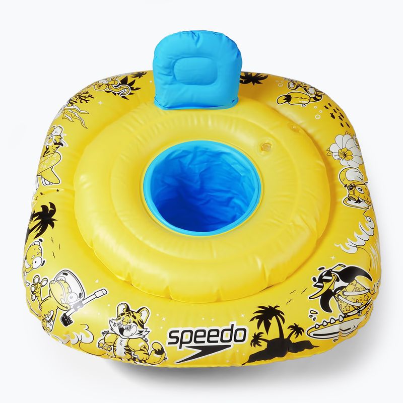 Gyerek úszógumi Character Swim Seat 1-2 ülőkével yellow/blue 2