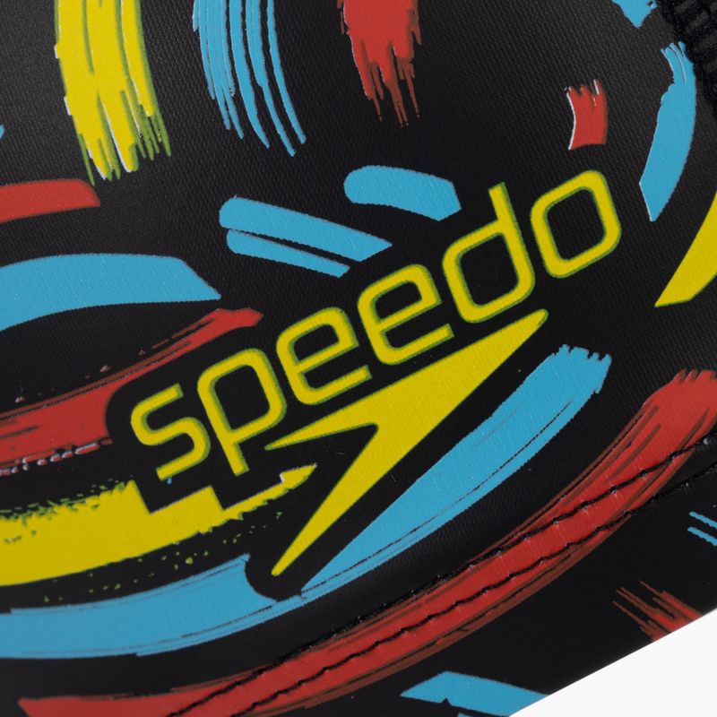 Speedo Printed Pace Junior gyermek sapka fekete és színes 8-1352614609 3