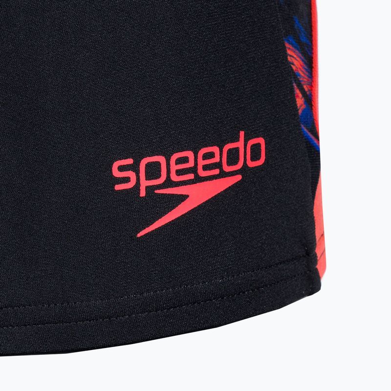 Férfi Speedo ECO END+ Splice úszónadrág fekete/narancssárga 3