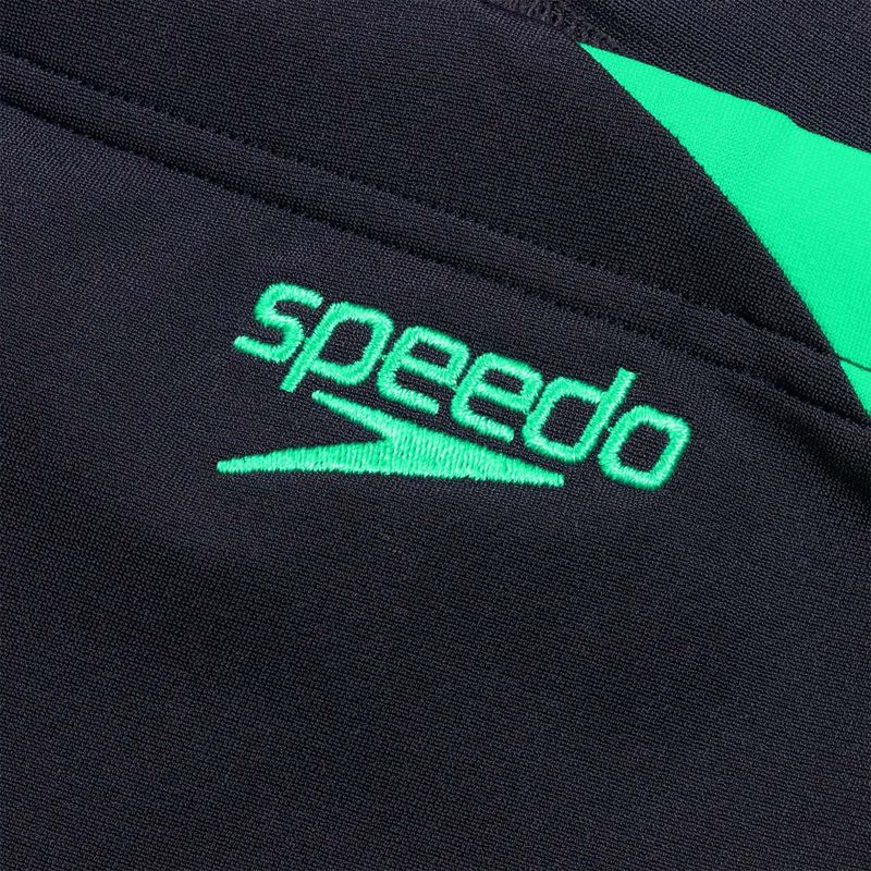 Férfi Speedo Hyper Boom Splice úszónadrág true navy/lequin zöld 3