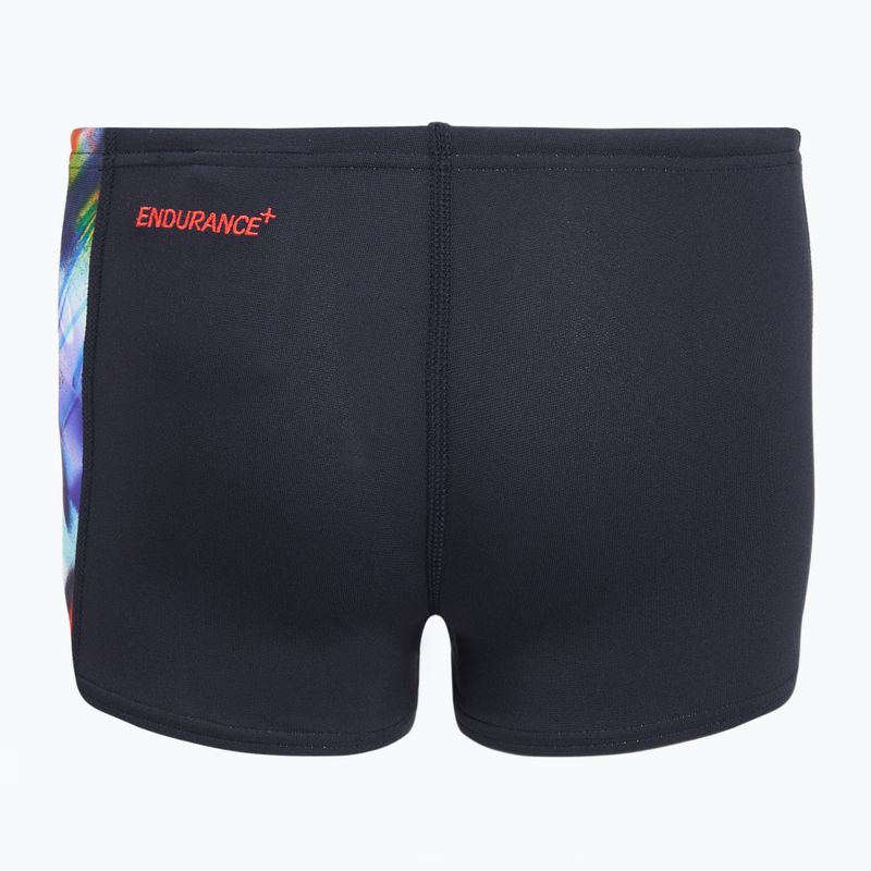 Gyerek úszóboxer Speedo Digital Panel Aquashort true navy/watermelon/bitter lime 2