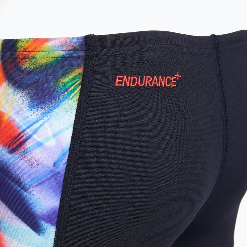 Gyerek úszóboxer Speedo Digital Panel Aquashort true navy/watermelon/bitter lime 4