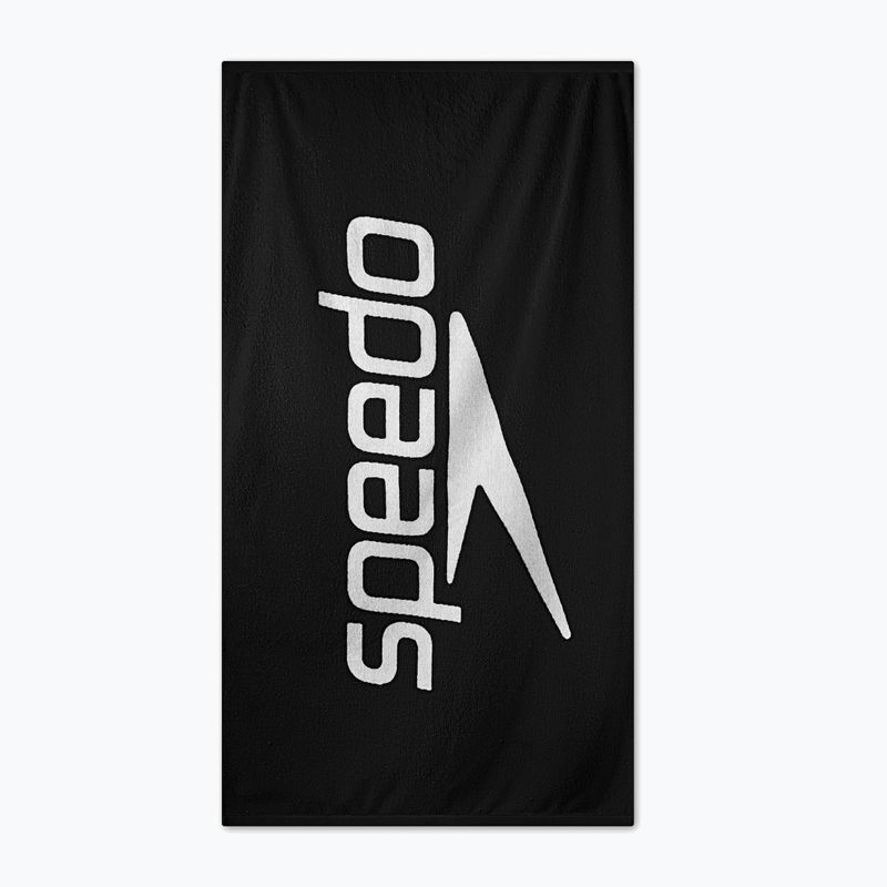 Speedo Logo Towel black/white törölköző