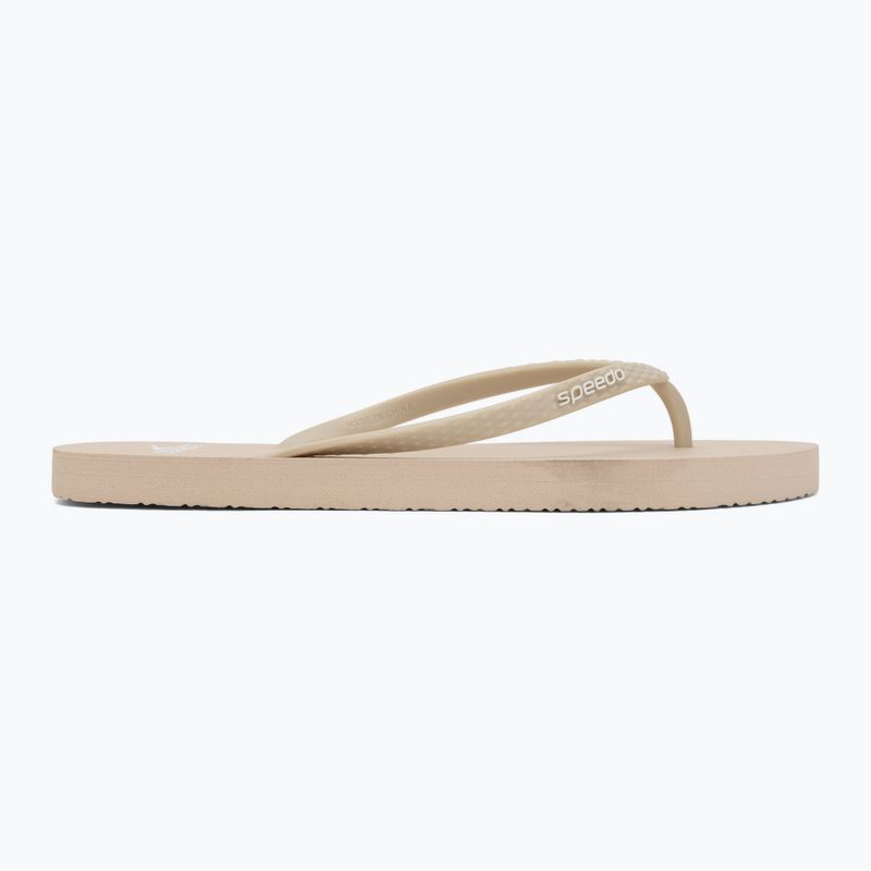 Női strandpapucs Speedo Flip Flop pale tan 2