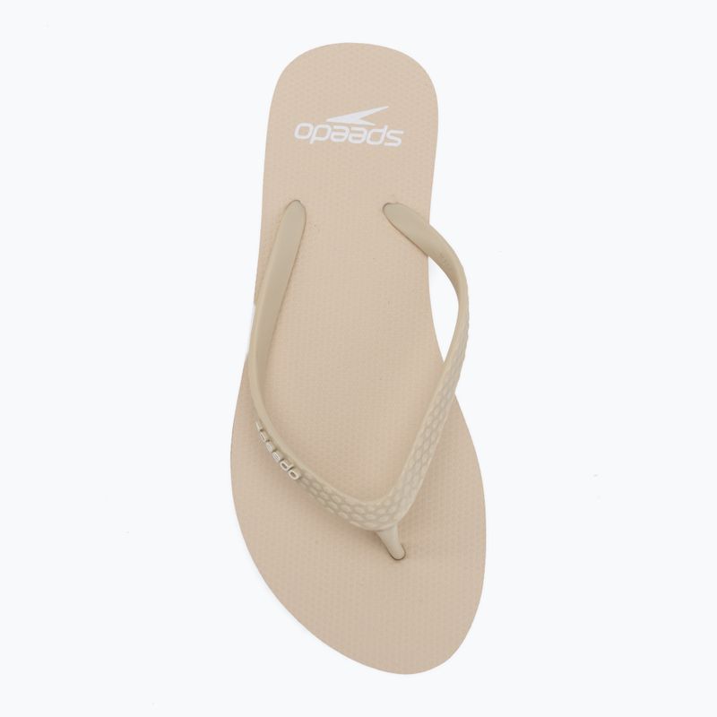 Női strandpapucs Speedo Flip Flop pale tan 5