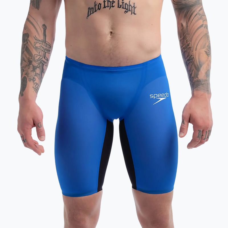Speedo Fastskin LZR Pure Valor 2.0 kobalt pop/fekete férfi úszódzseki 7