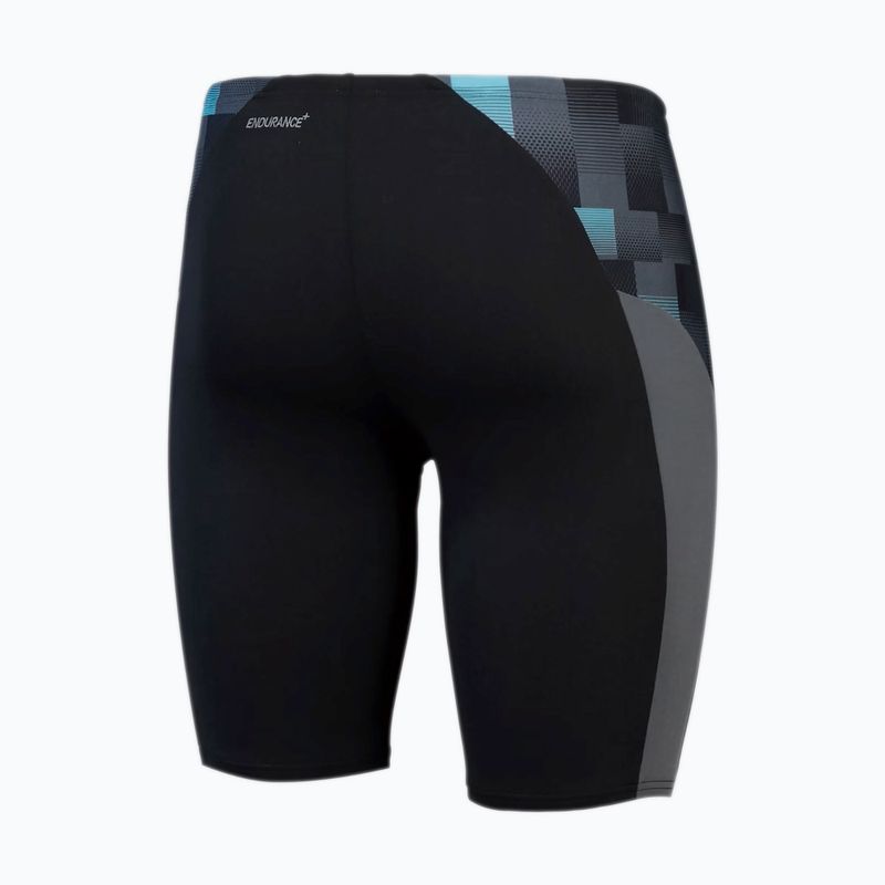 Férfi úszónadrág Speedo Endurance+ MAX Splice Jammer black/usa charcoal/marine 2