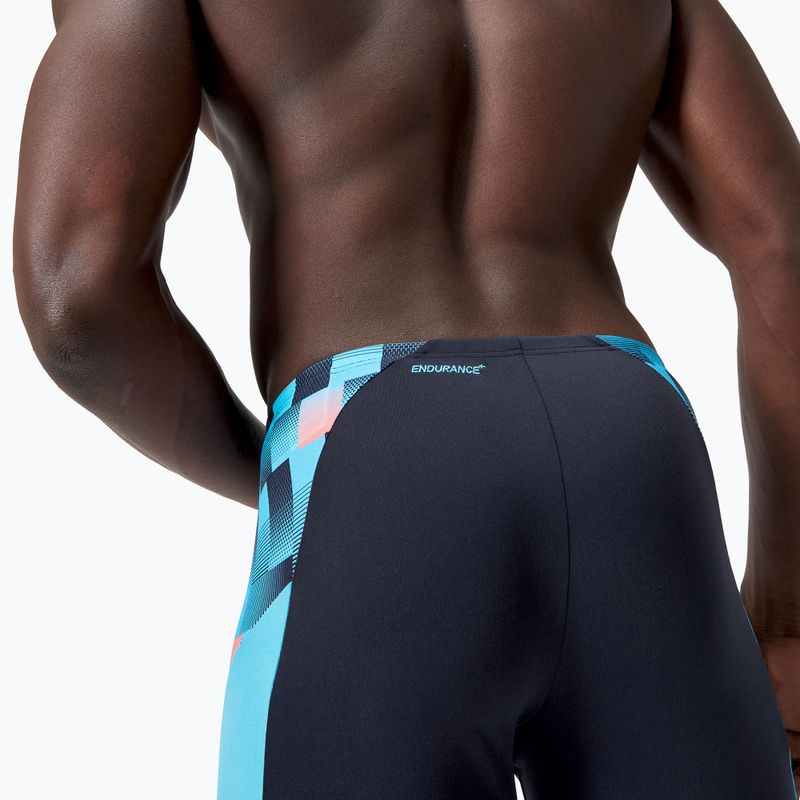 Férfi úszónadrág Speedo Endurance+ MAX Splice Jammer true navy/picton blue/siren red 9