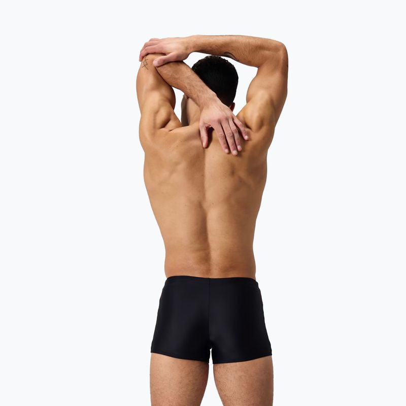 Speedo Dive Aquashort férfi úszó boxeralsó fekete/szirénvörös/pitonkék 8