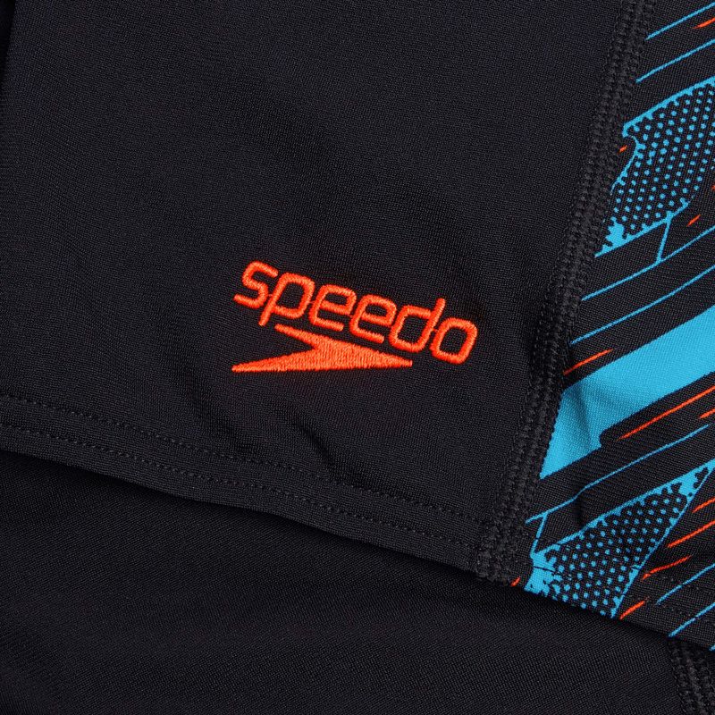 Férfi úszónadrág Speedo HyperBoom Panel Jammer black/picton blue/siren red 3