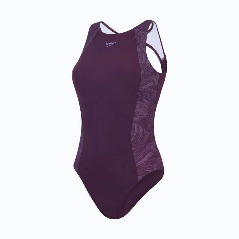 Speedo Shaping LapisNite One Piece egyrészes szilva dandy fürdőruha