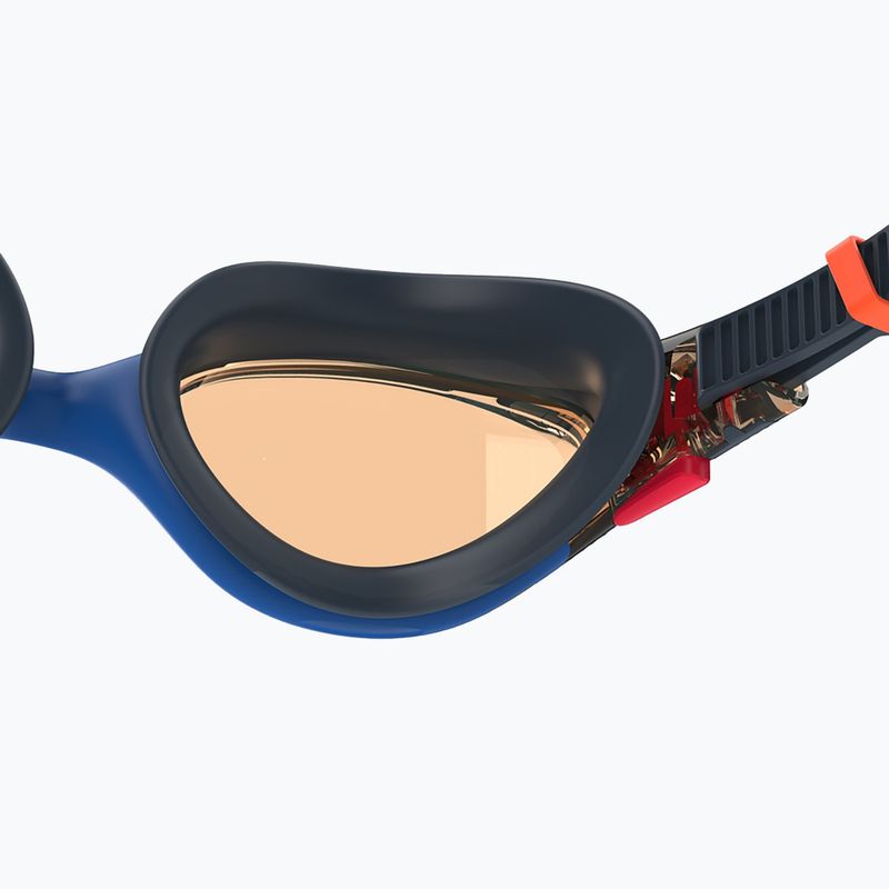 Speedo Biofuse 2.0 török tenger / borostyán úszószemüveg 6