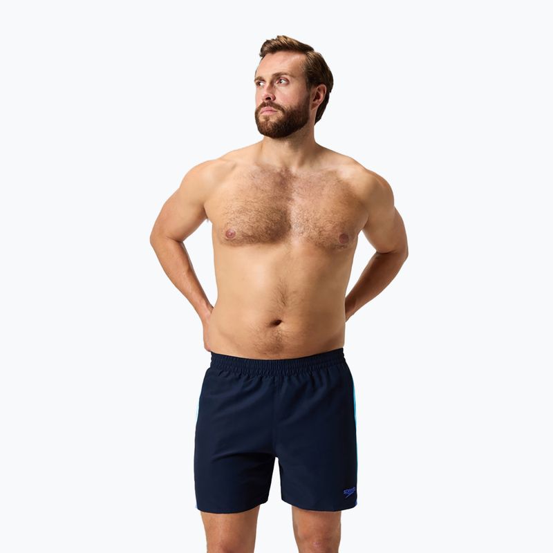 Férfi fürdőnadrág Speedo HyperBoom Splice 16" true navy/berry 5