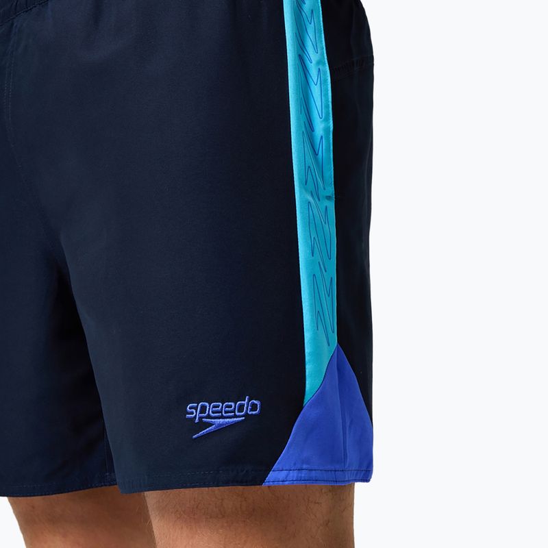 Férfi fürdőnadrág Speedo HyperBoom Splice 16" true navy/berry 9
