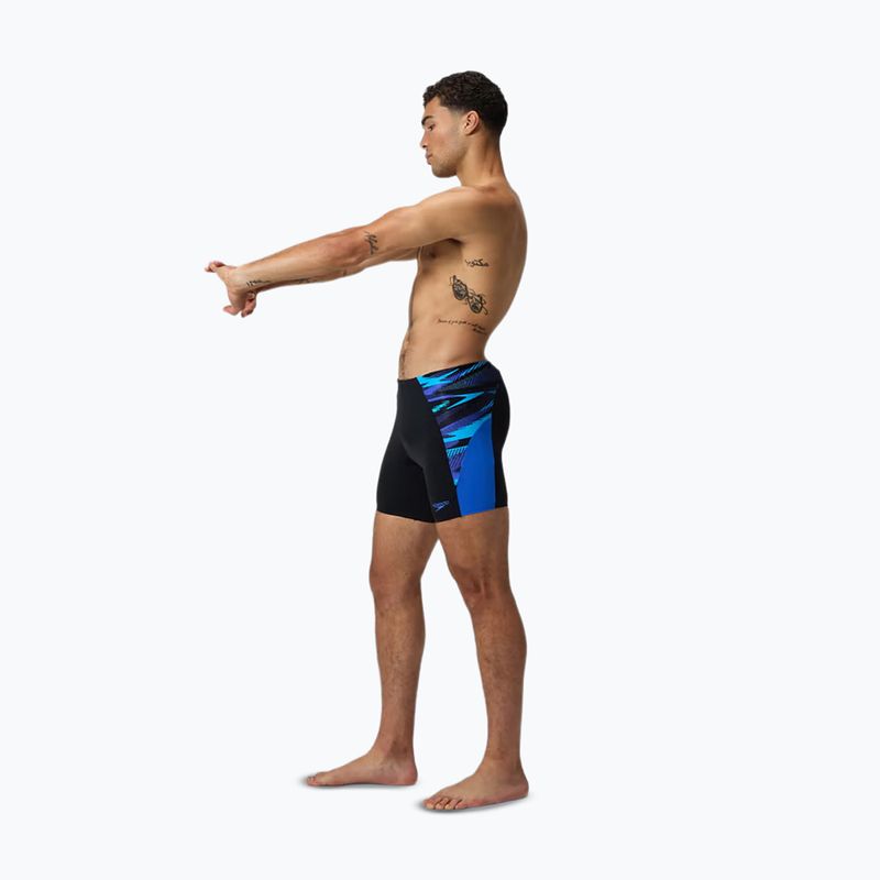 Férfi úszó jammer Speedo Endurance+ Max Splice Jammer black/cobalt pop 5