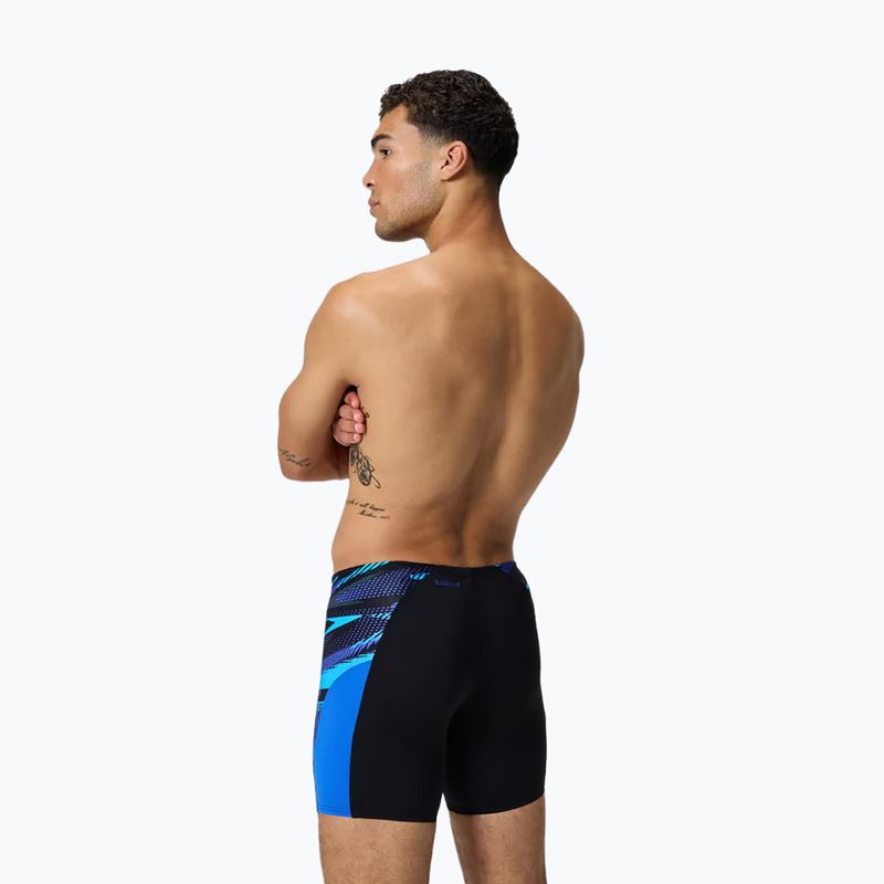 Férfi úszó jammer Speedo Endurance+ Max Splice Jammer black/cobalt pop 6