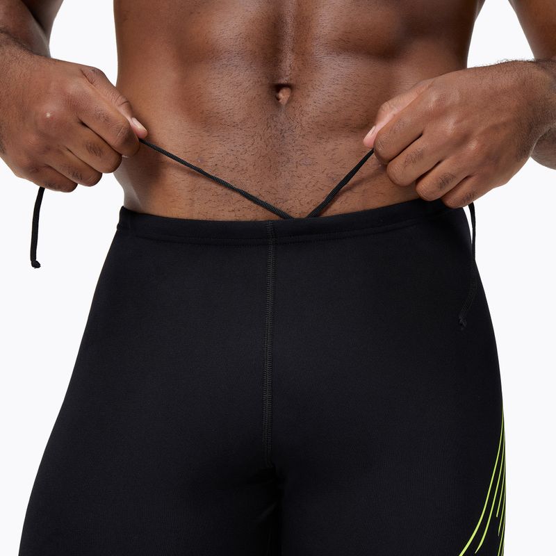 Férfi úszónadrág Speedo HyperBoom Placement Jammer black/hyper yellow 4