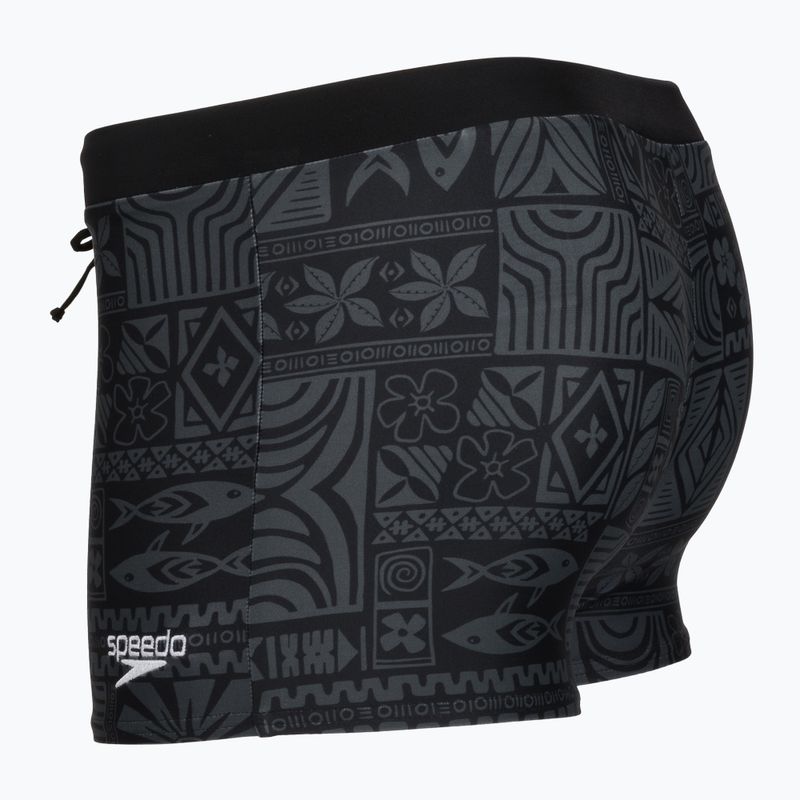 Úszó boxer nadrág Speedo Valmilton Aquashort anthracite 3