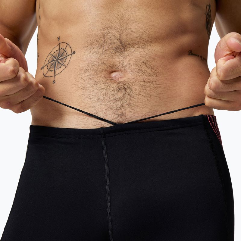Férfi úszónadrág Speedo Tech Panel Aquashort black/coral sands 3