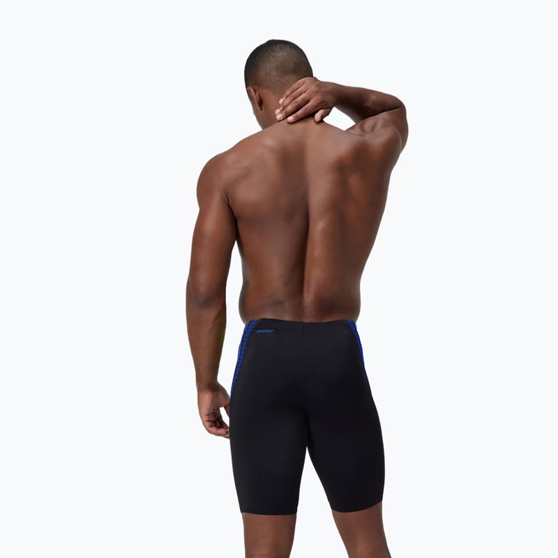 Férfi úszó jammer Speedo Hyper Boom Splice black/cobalt pop 3