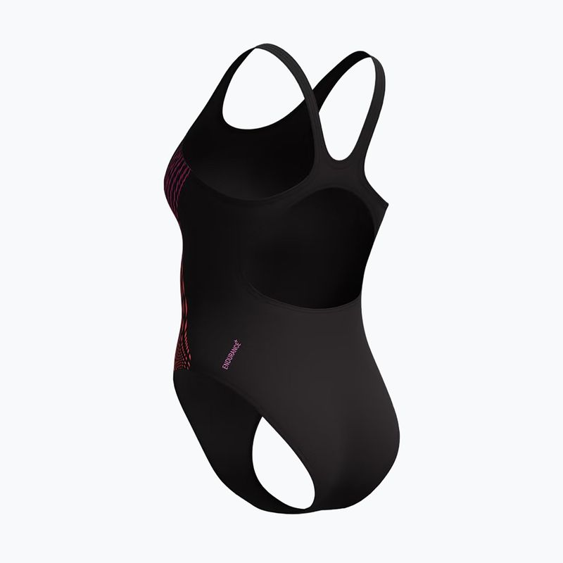 Női egyrészes fürdőruha Speedo Placement Muscleback neon violet 5