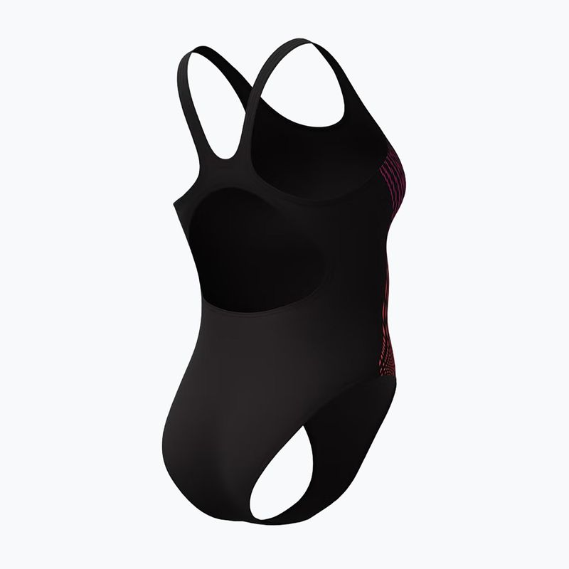 Női egyrészes fürdőruha Speedo Placement Muscleback neon violet 6