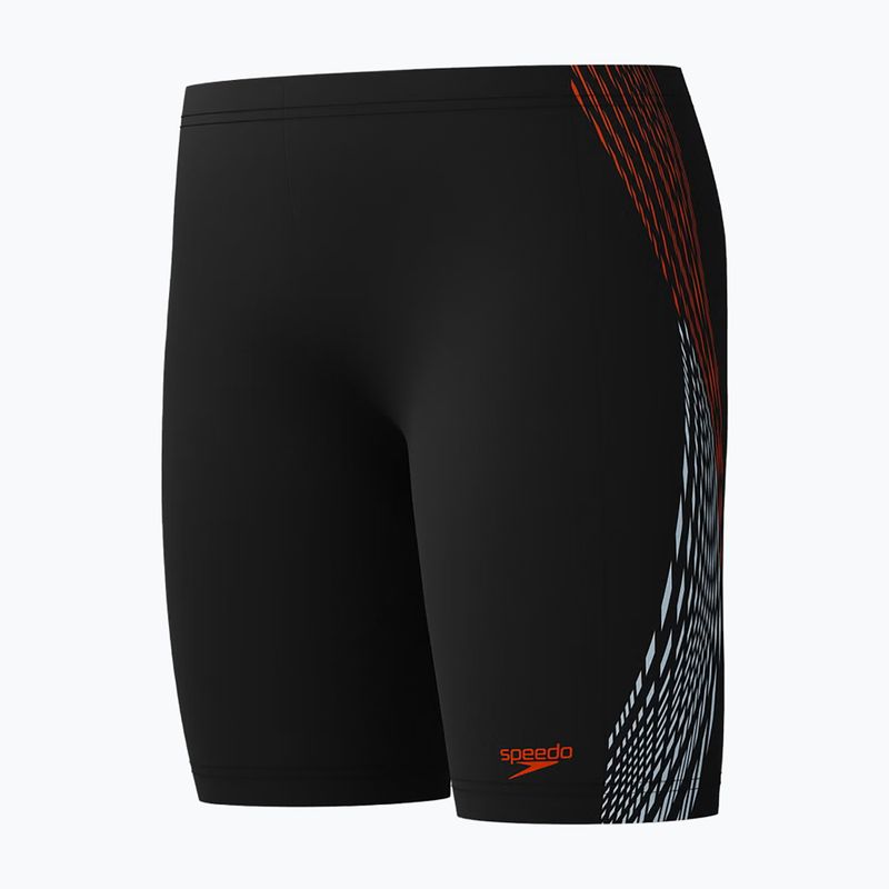 Gyermek úszó jammer nadrágok Speedo Plastisol Placement Jammer red ginger 3