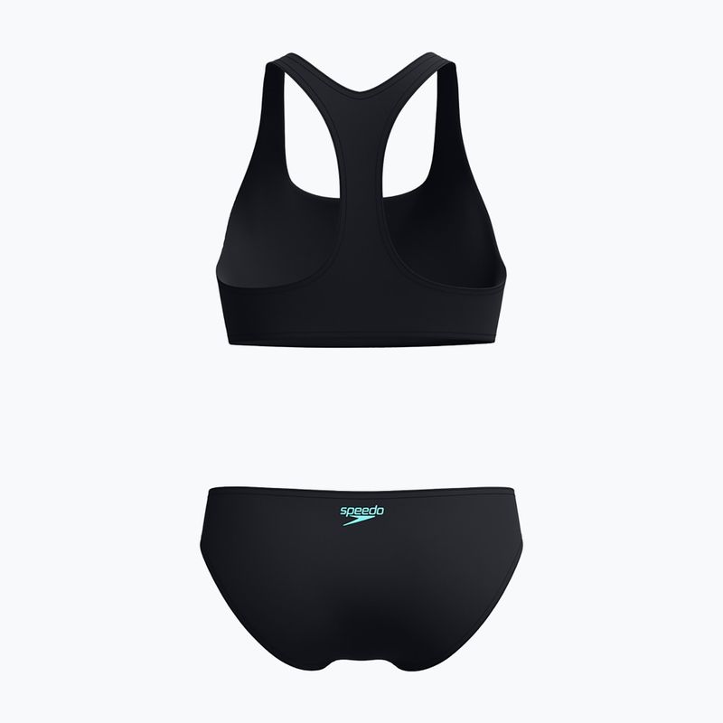 Női kétrészes fürdőruha Speedo Placement Bikini set arctic glass 2