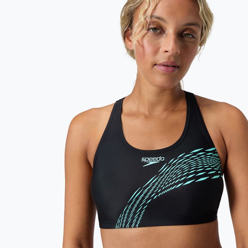 Női kétrészes fürdőruha Speedo Placement Bikini set arctic glass 9