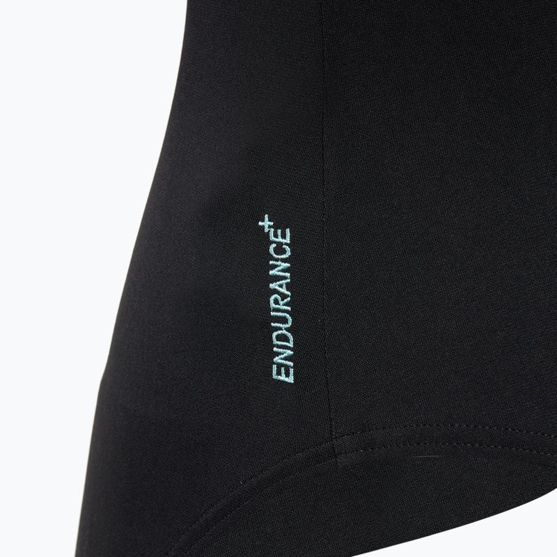Női egyrészes fürdőruha Speedo Flex Band úszómelltartóval antracit színben 4