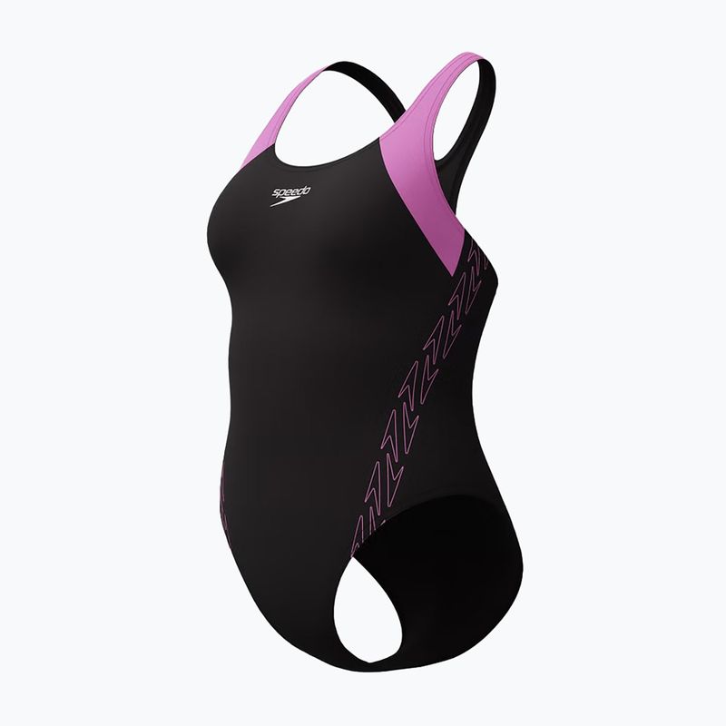 Női egyrészes fürdőruha Speedo HyperBoom Splice Racerback neon violet 3