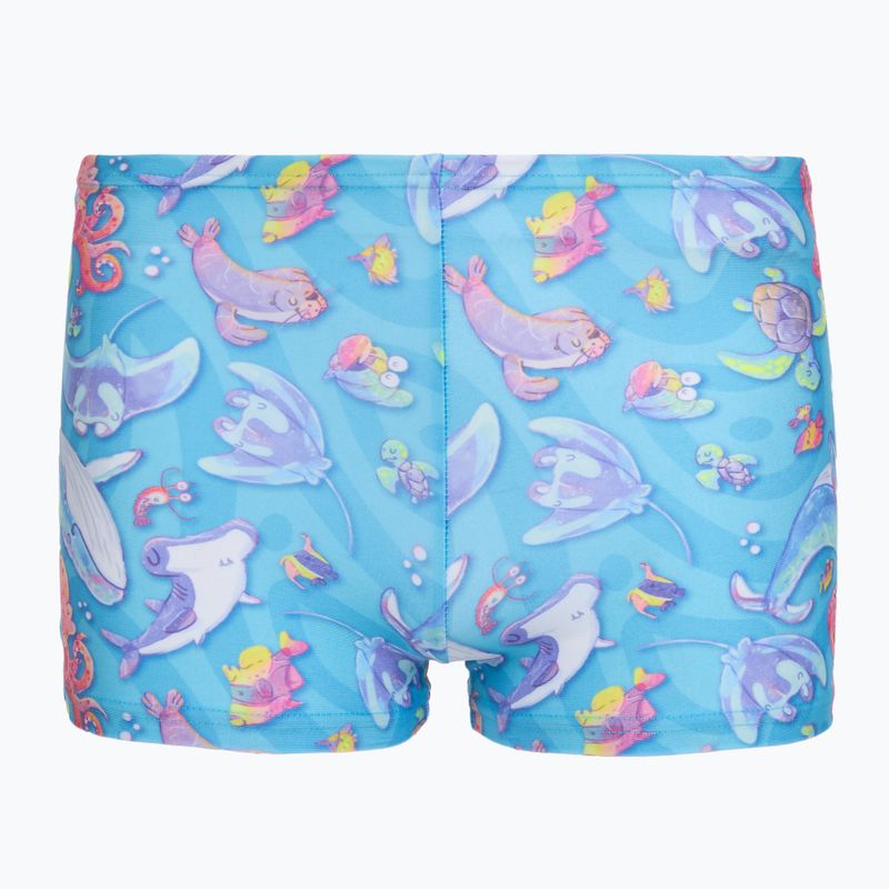 Férfi kétrészes úszóruha Speedo Learn To Swim Digital Rash Top Set turkish sea 7
