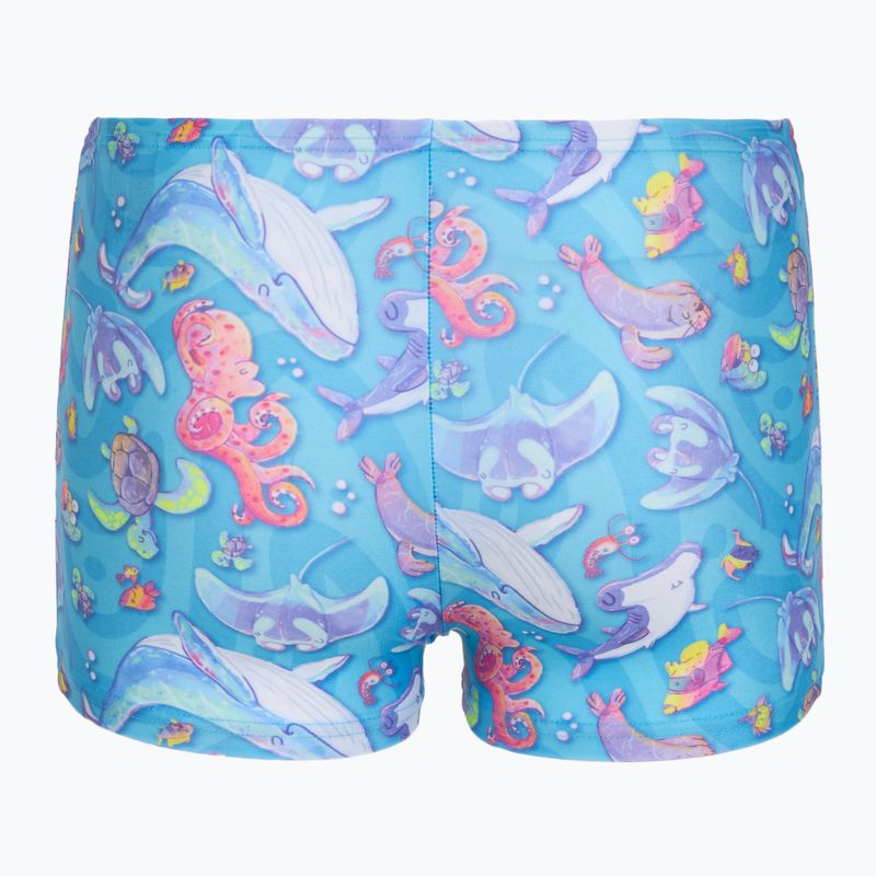 Férfi kétrészes úszóruha Speedo Learn To Swim Digital Rash Top Set turkish sea 8