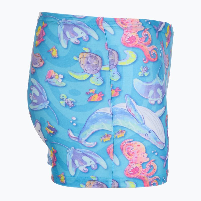 Férfi kétrészes úszóruha Speedo Learn To Swim Digital Rash Top Set turkish sea 9