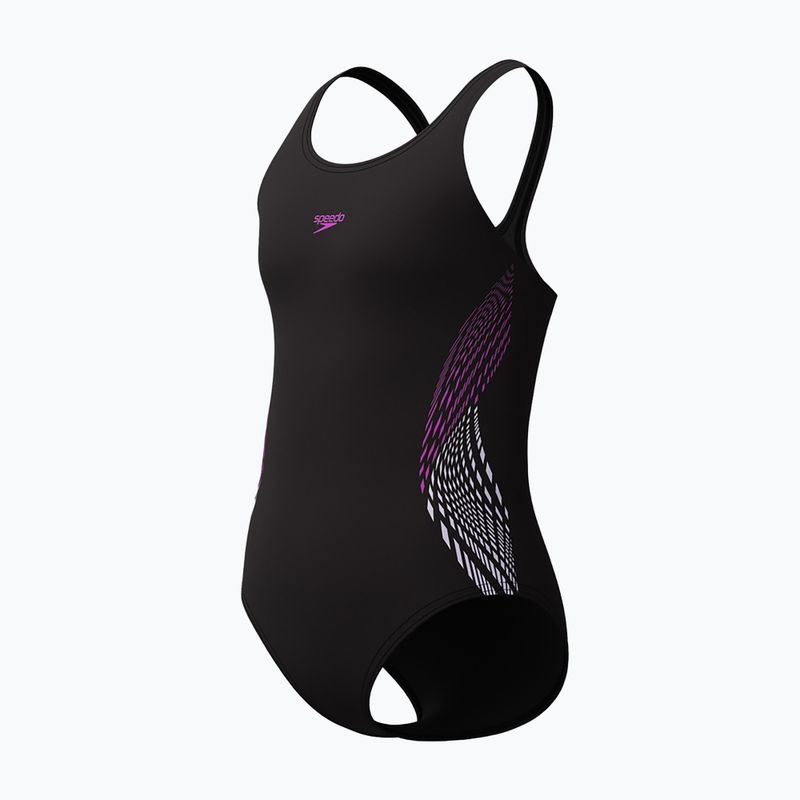 Gyerek egy részes fürdőruha Speedo Plastisol Placement Muscleback diva 3