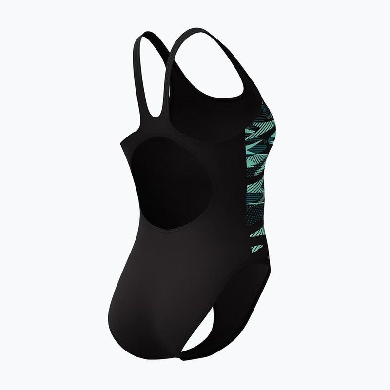 Női egyrészes fürdőruha Speedo Hyperboom Placement Muscleback dark teal 6