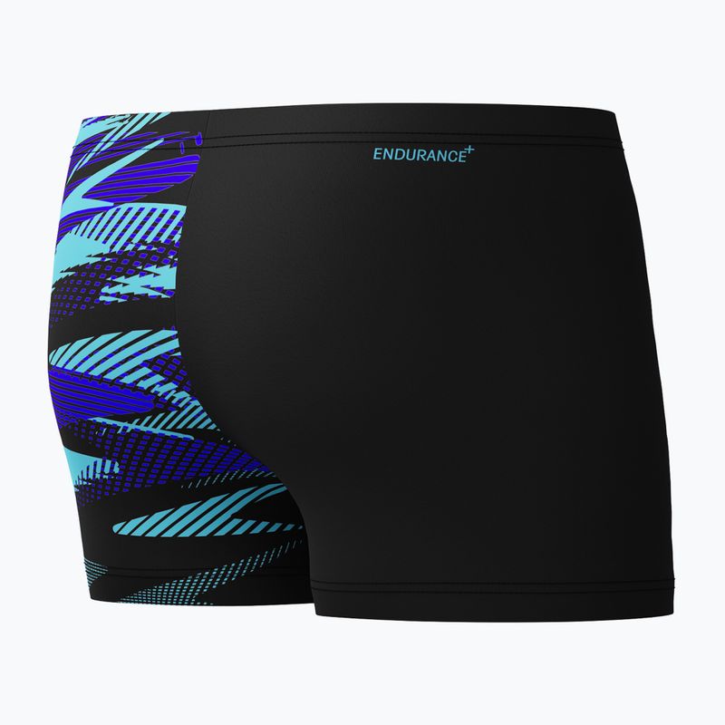 Férfi úszónadrág Speedo HyperBoom V-Cut Aquashort black/cobalt pop 2