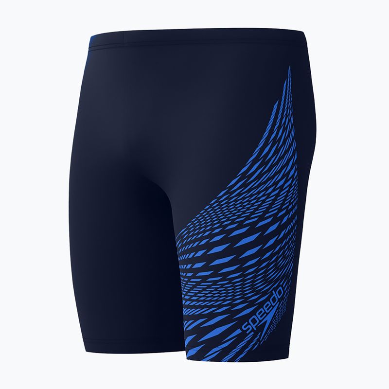 Férfi úszó jammer Speedo Medley Logo Jammer navy/cobalt pop 3