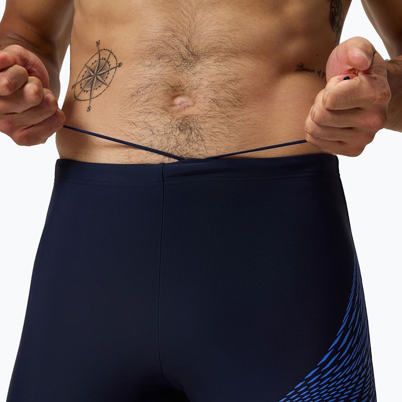Férfi úszó jammer Speedo Medley Logo Jammer navy/cobalt pop 9