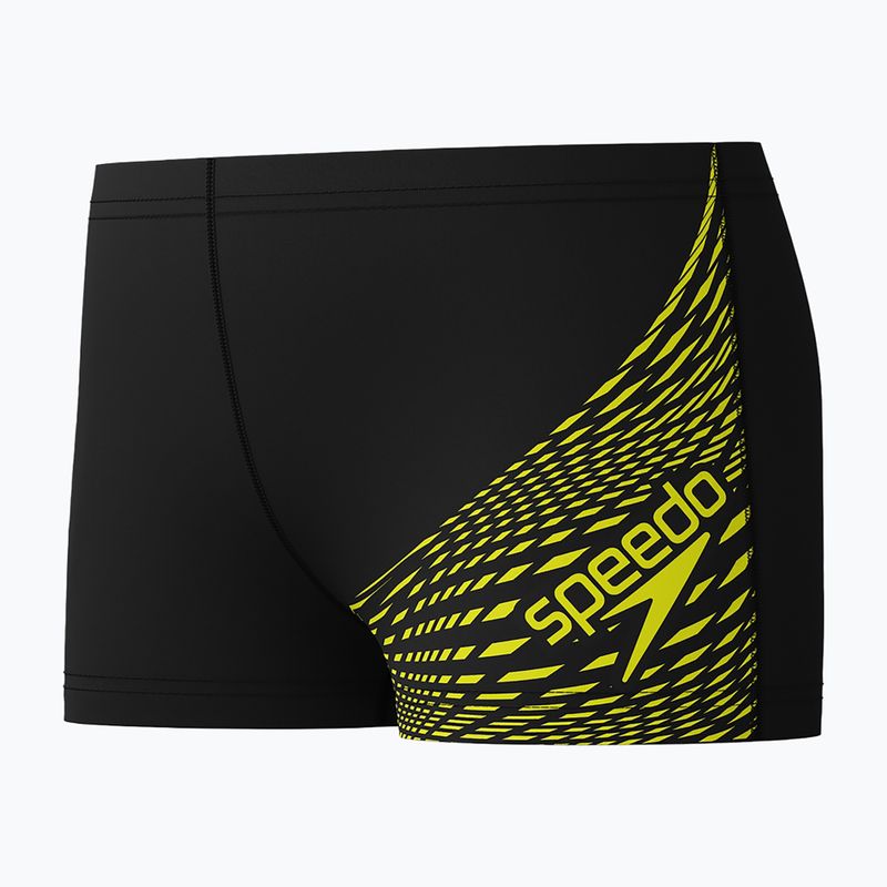 Gyerek úszó boxeralsó Speedo Medley Logo Aquashort hyper yellow 3