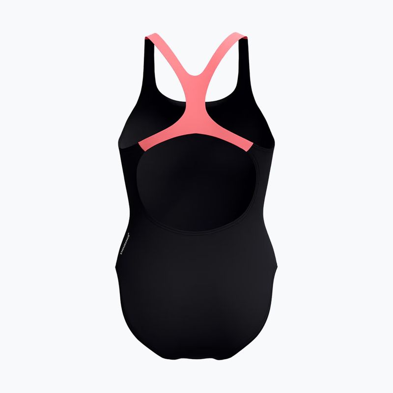 Női egyrészes fürdőruha Speedo Medley Logo Medalist coral sands 2