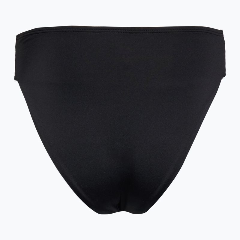 Női kétrészes fürdőruha Speedo Solid Logo Elasztikus magas derekú alsó speedo fekete 2