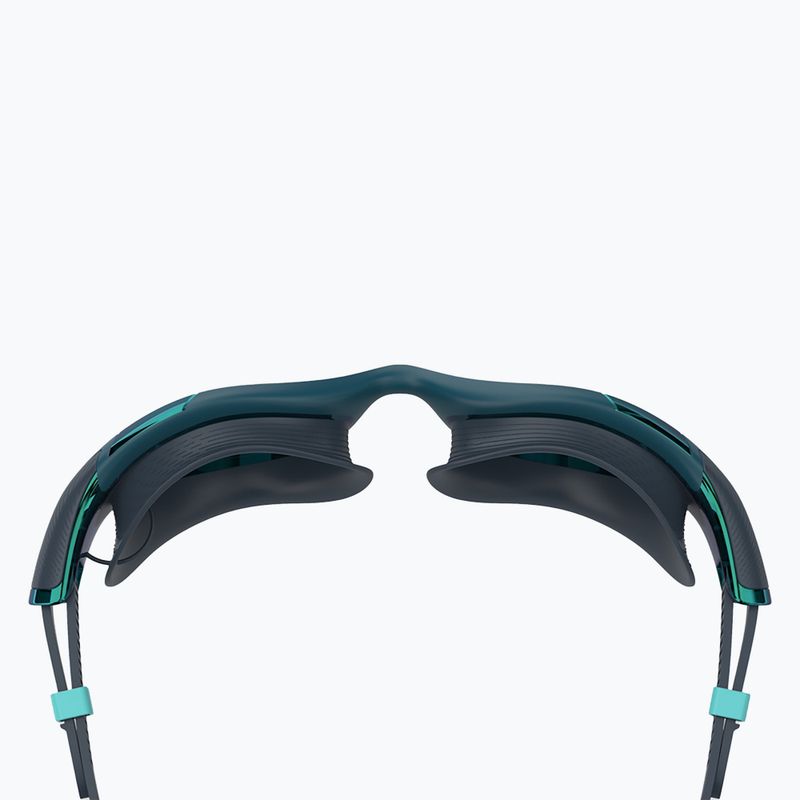 Speedo Biofuse 2.0 Mirror női úszószemüveg sötét teal / kobalt / smaragd tükör 3