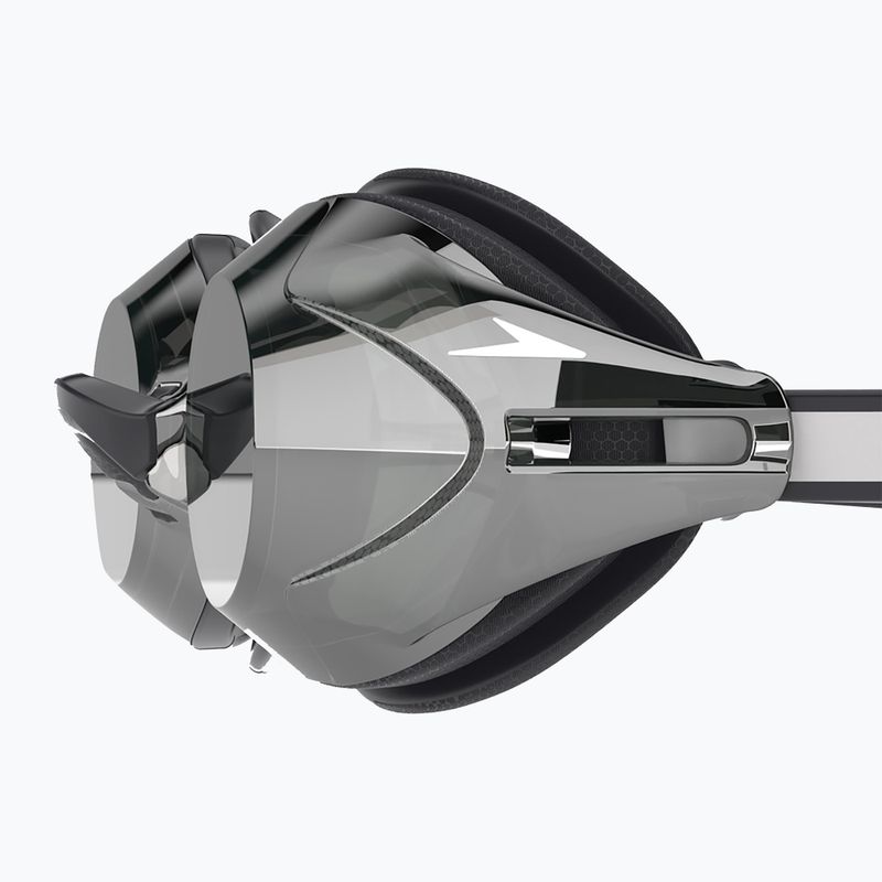 Speedo Vanquisher 3.0 tükrös fekete / füst / ezüst tükrös úszószemüveg 4