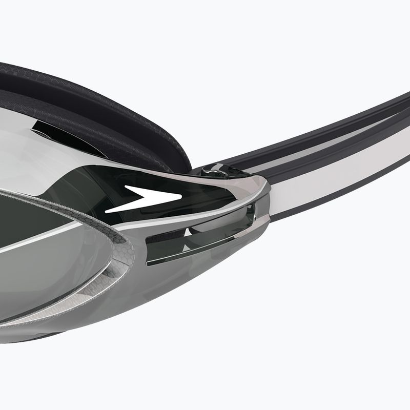 Speedo Vanquisher 3.0 tükrös fekete / füst / ezüst tükrös úszószemüveg 5