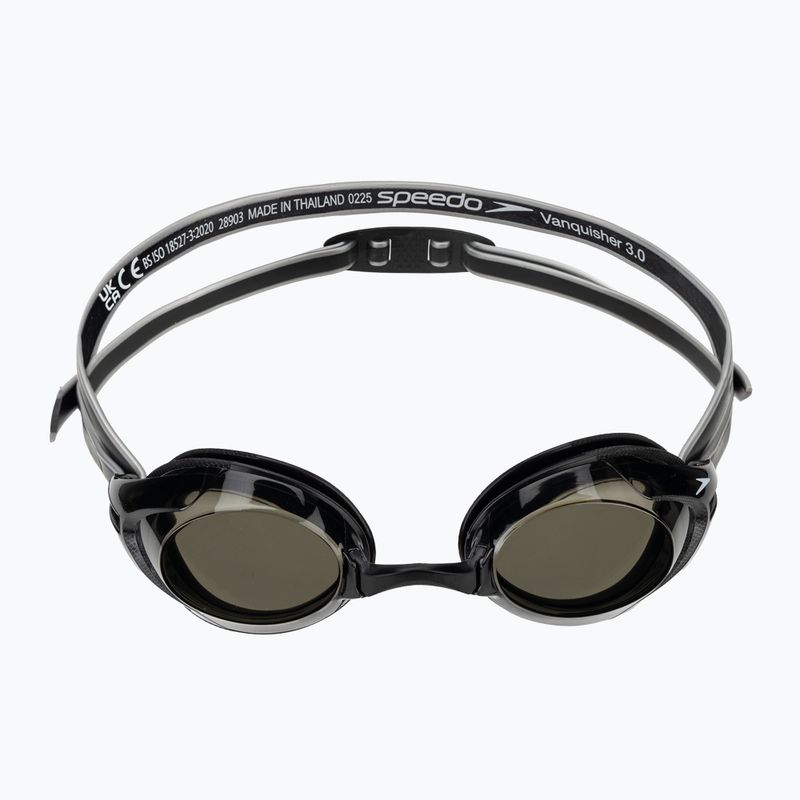 Speedo Vanquisher 3.0 speedo fekete / füst úszószemüveg 2